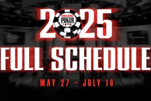 Full WSOP 2025 Schedule
